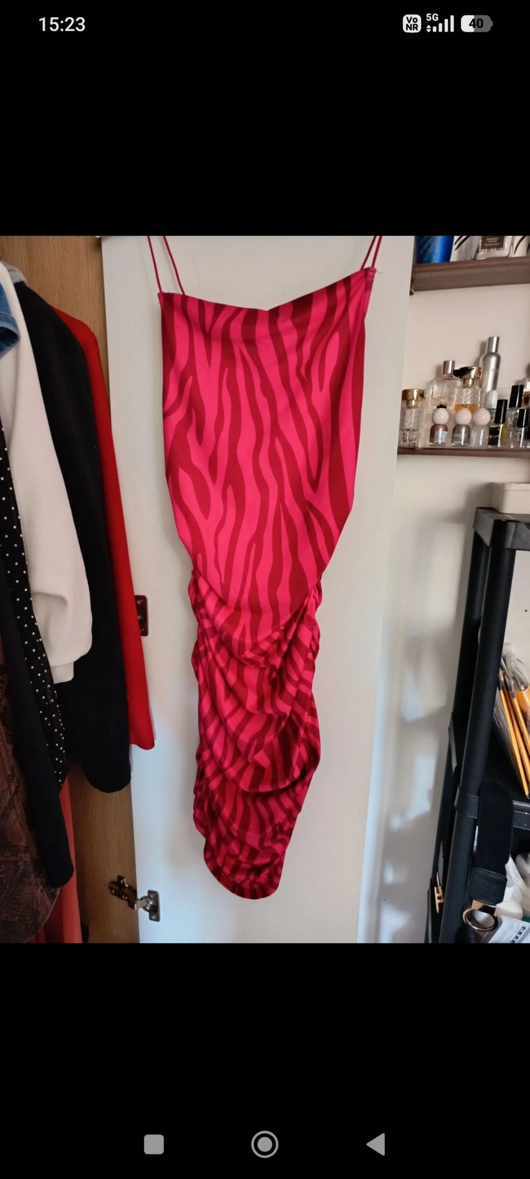 Robe rose 